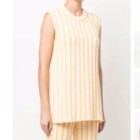 Jil Sander _ rib-knit sleeveless top - Picture 12 of 13